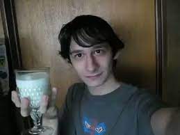 Yandere dev with a chalice of coom